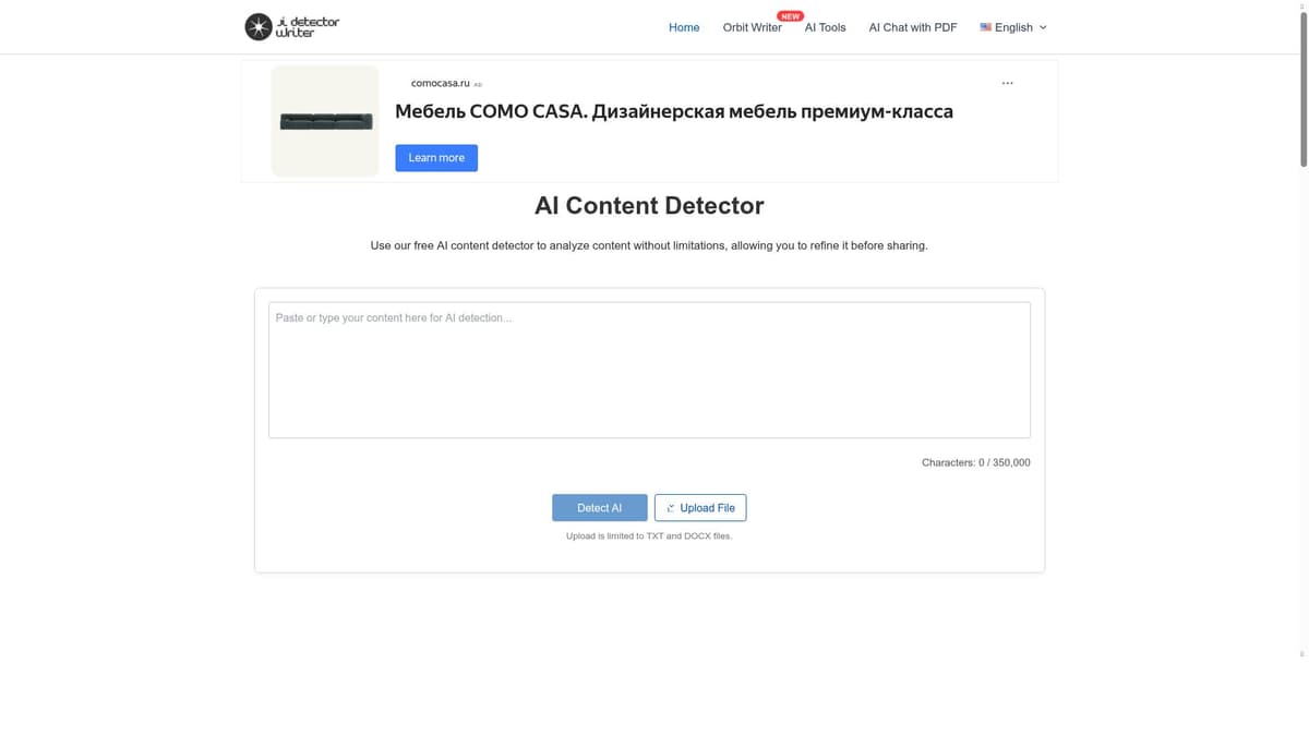 AI Detector Writer