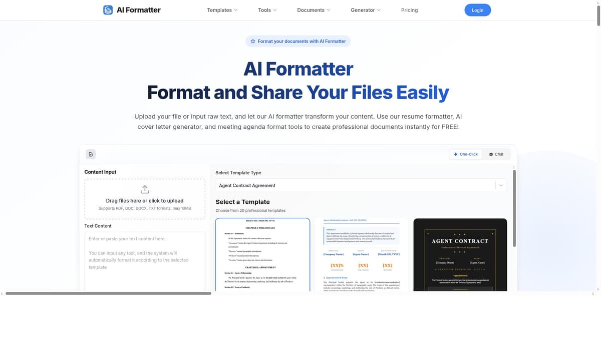 AI Formatter
