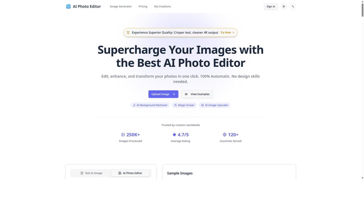 AI Photo Editor