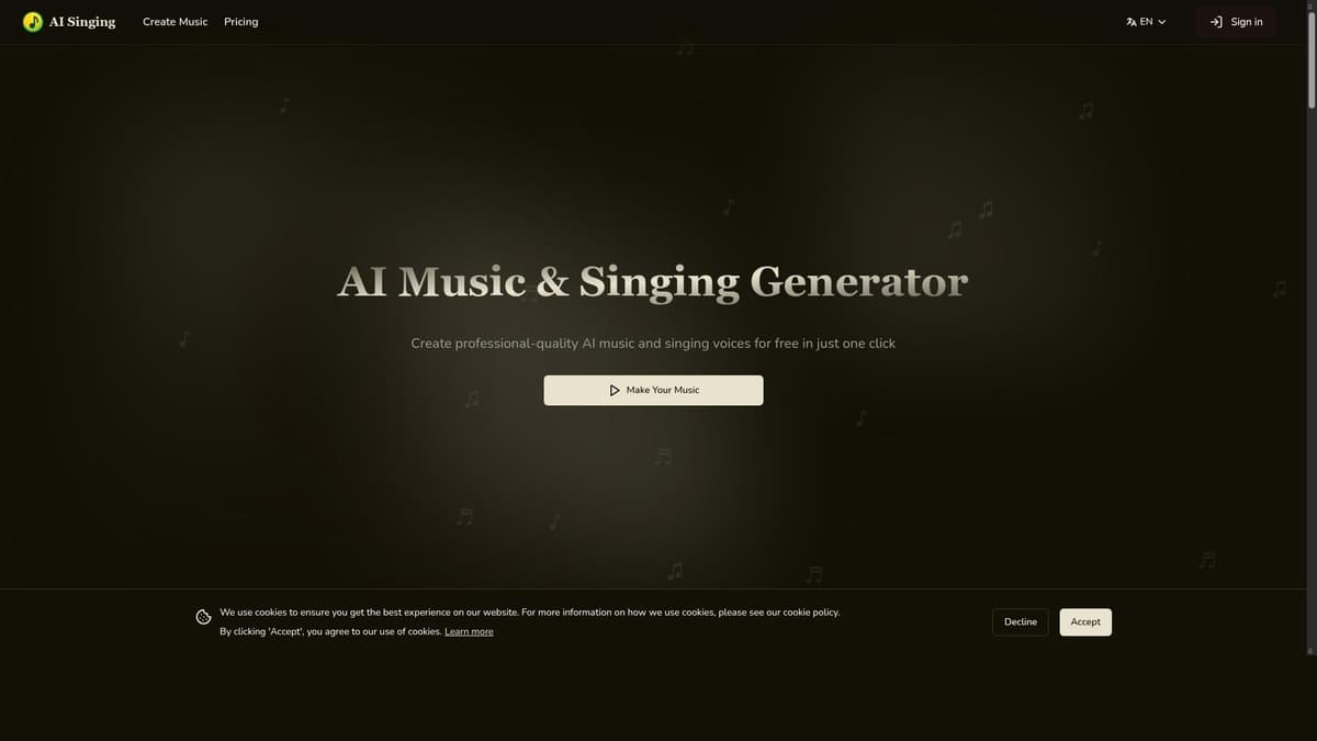 AI Singing