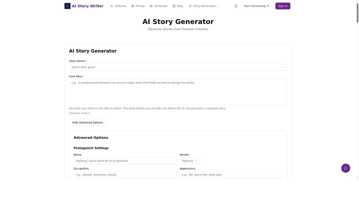 AI Story Generator
