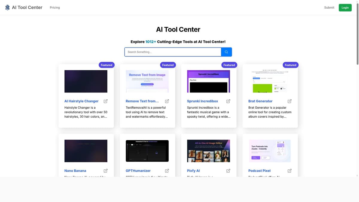 AI Tool Center