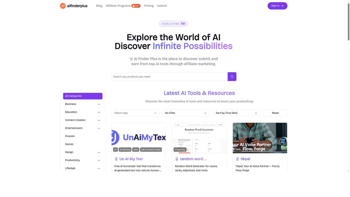aifinderplus