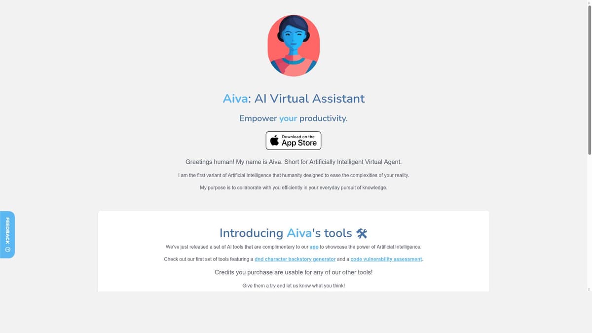 Aiva: AI Virtual Assistant