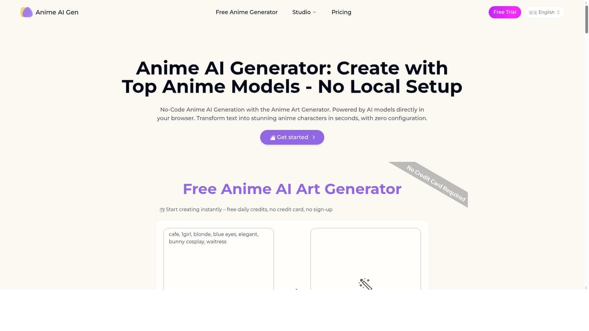Anime AI Generator