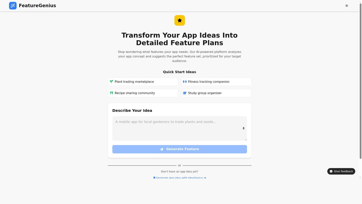 AI Feature X