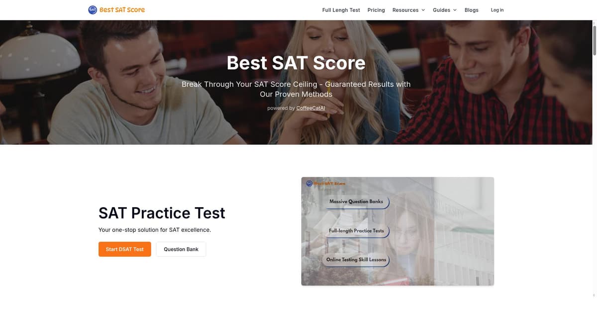 Best SAT Score