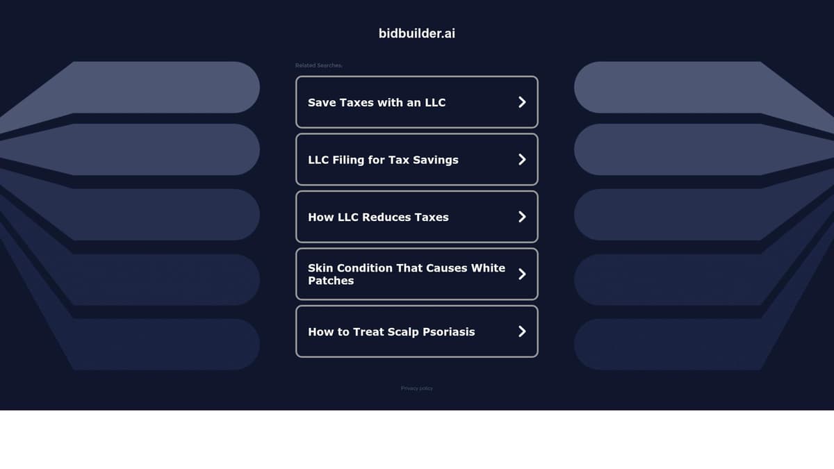 BidBuilder