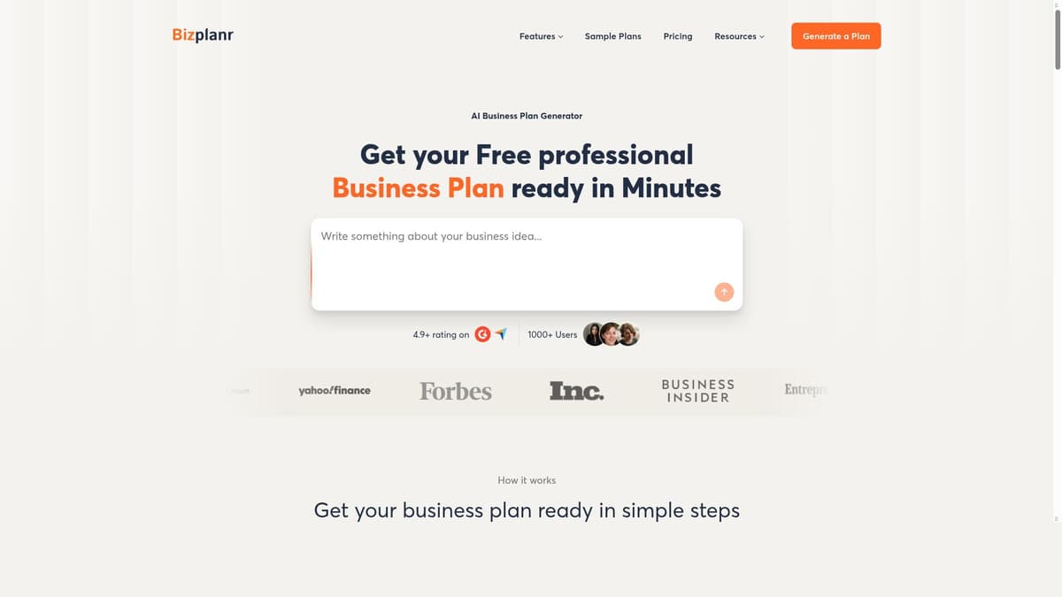 Team Bizplanr 