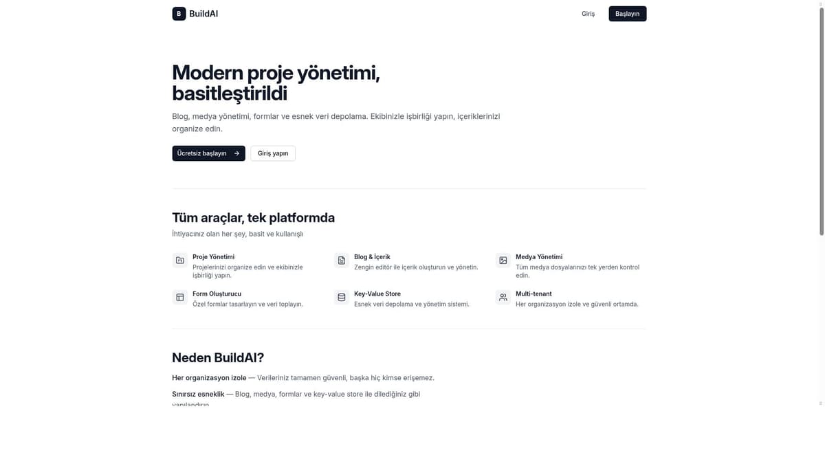 Buildai Website