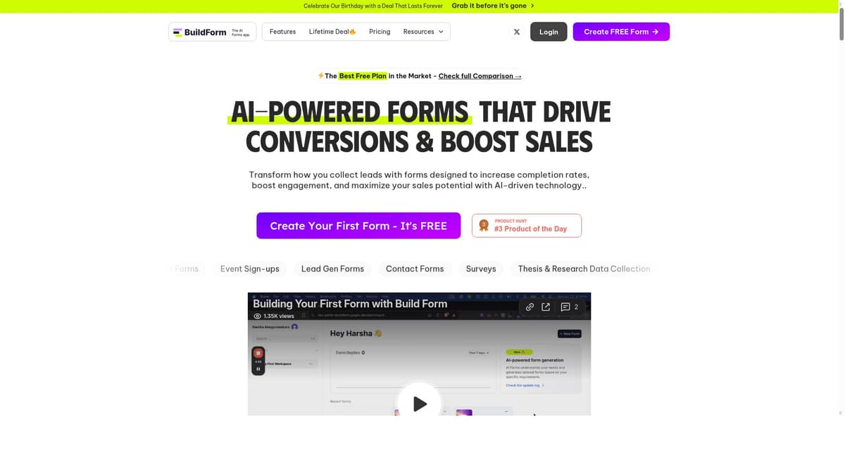 Buildform - AI Form Builder