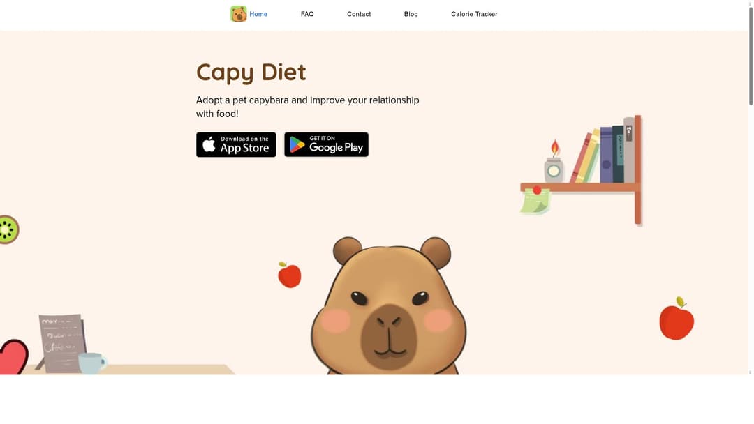 Capy Diet - Healthcare & Wellness | PoweredbyAI