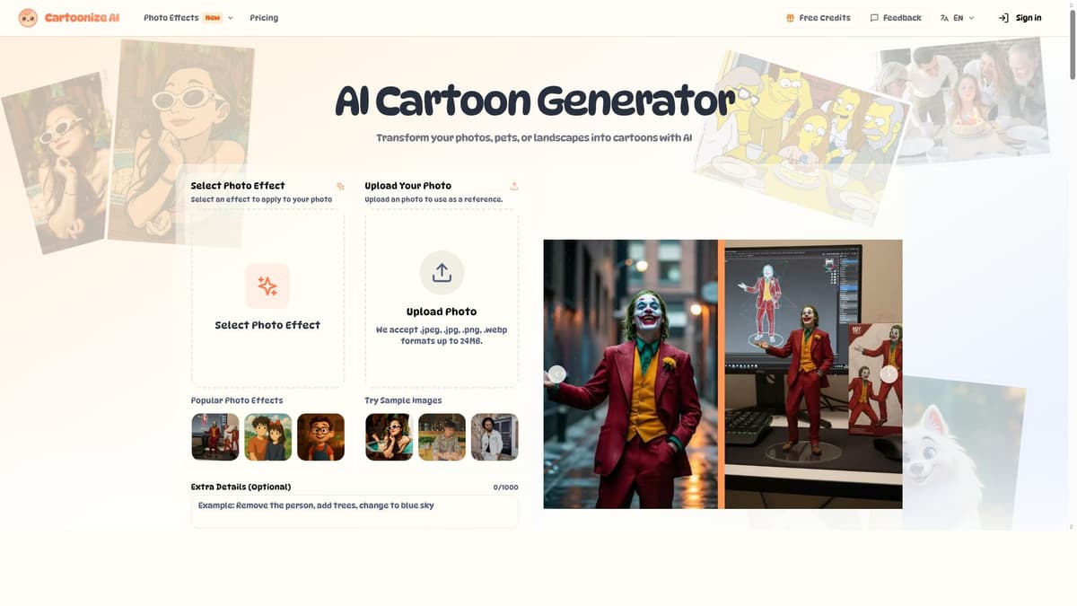 Cartoonize AI