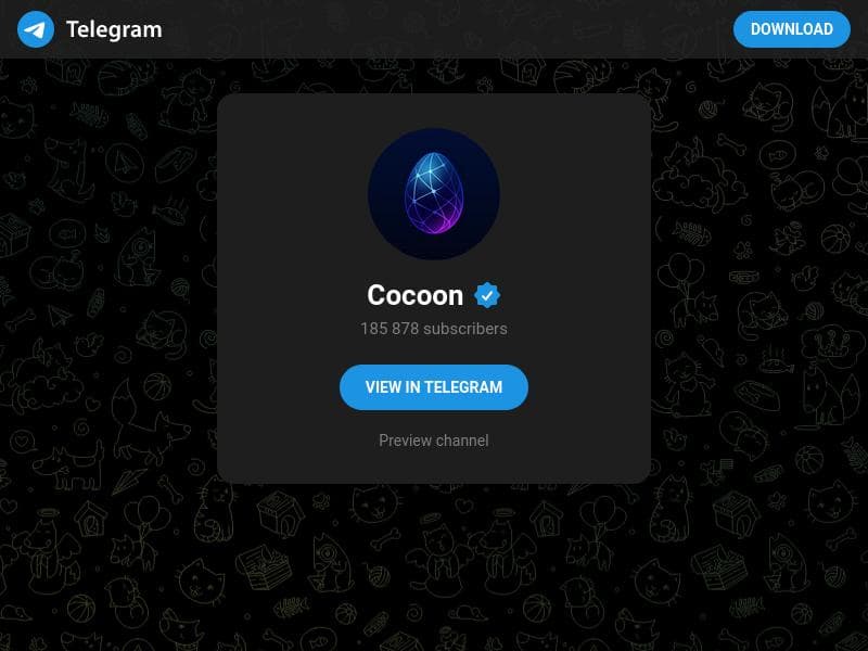 Cocoon by Telegram