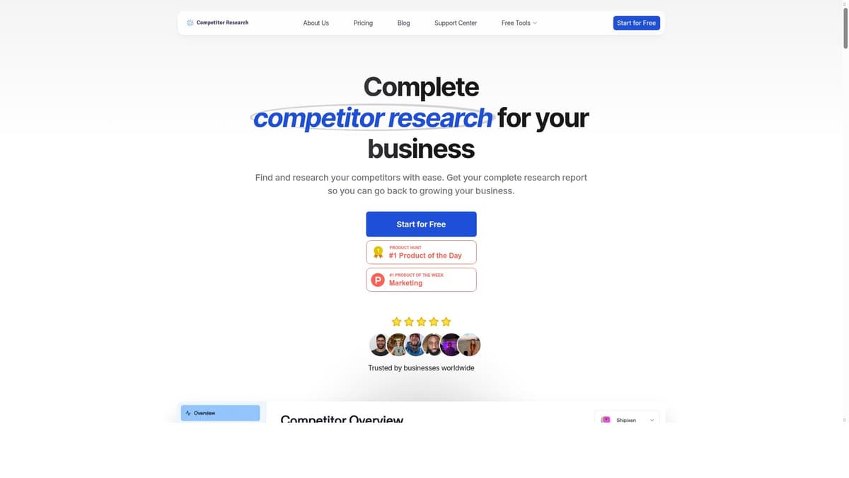 Competitor Research