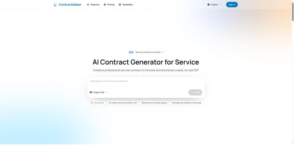 ContractMaker