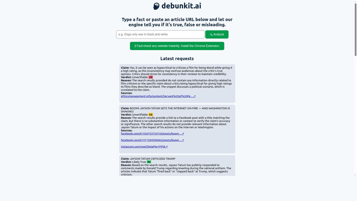 DebunkIt.AI