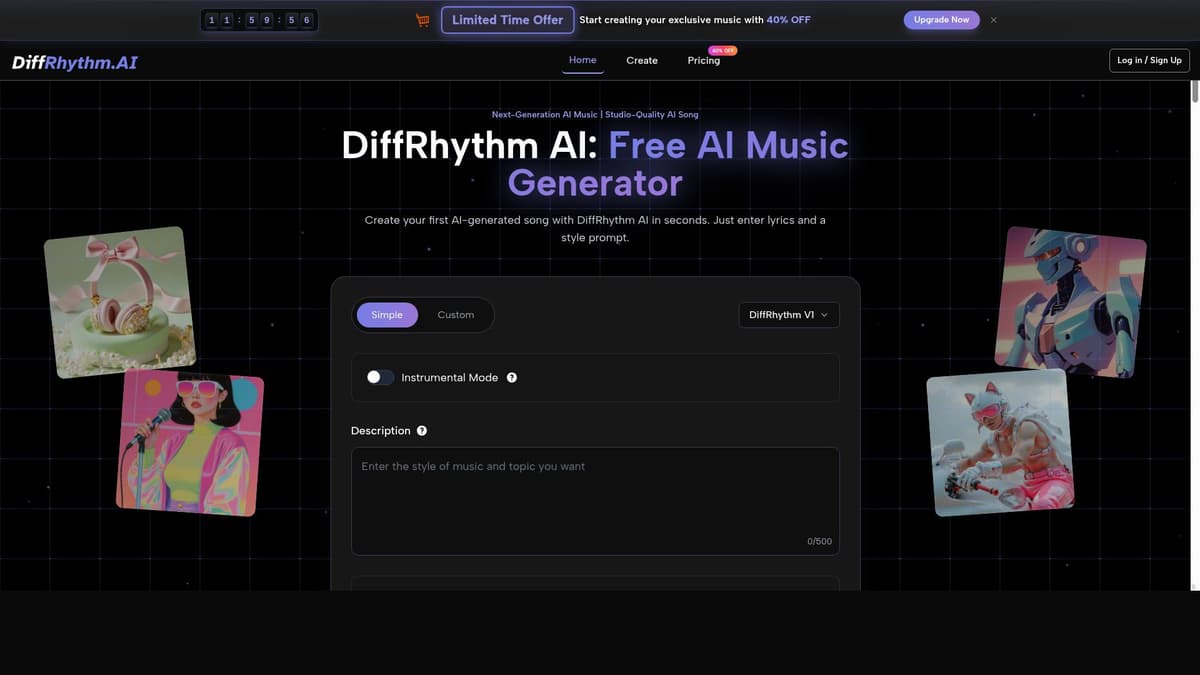 DiffRhythm AI Music