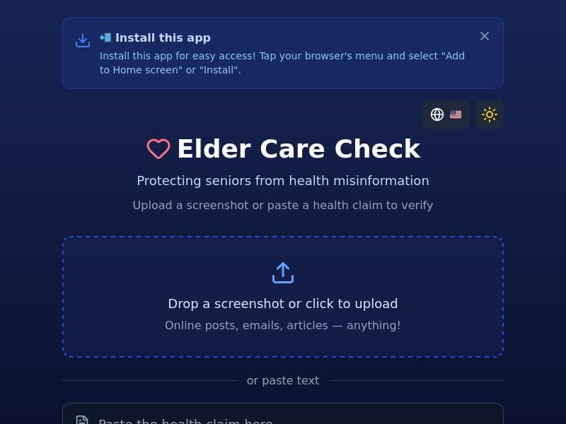 Elder Care Check