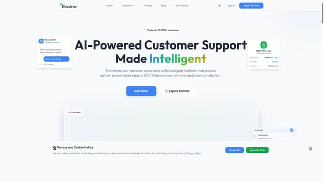 Evaline ChatBot IA