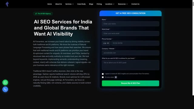 Ferventers AI SEO Services