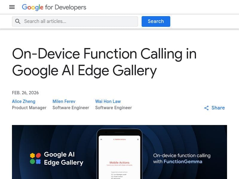 Google AI Edge Gallery