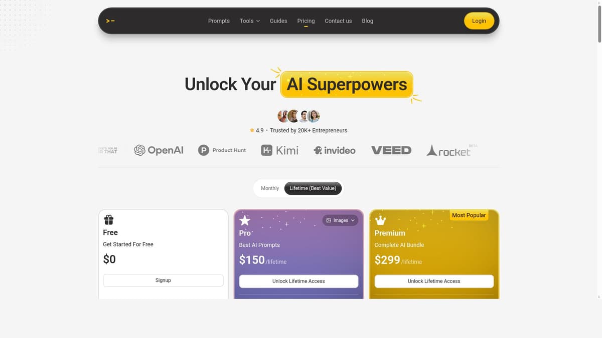 100+ ChatGPT Mega-Prompts for Business.