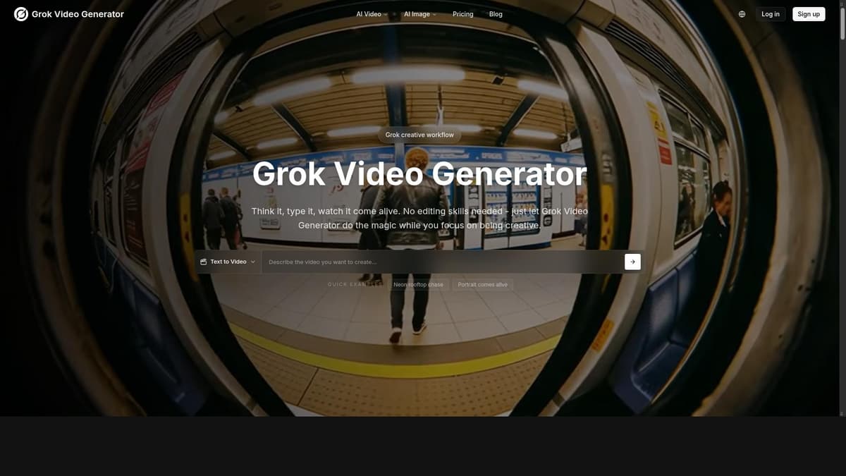 Grok Video Generator