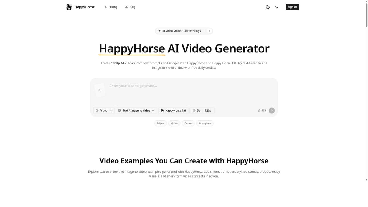 Happy Horse 1.0