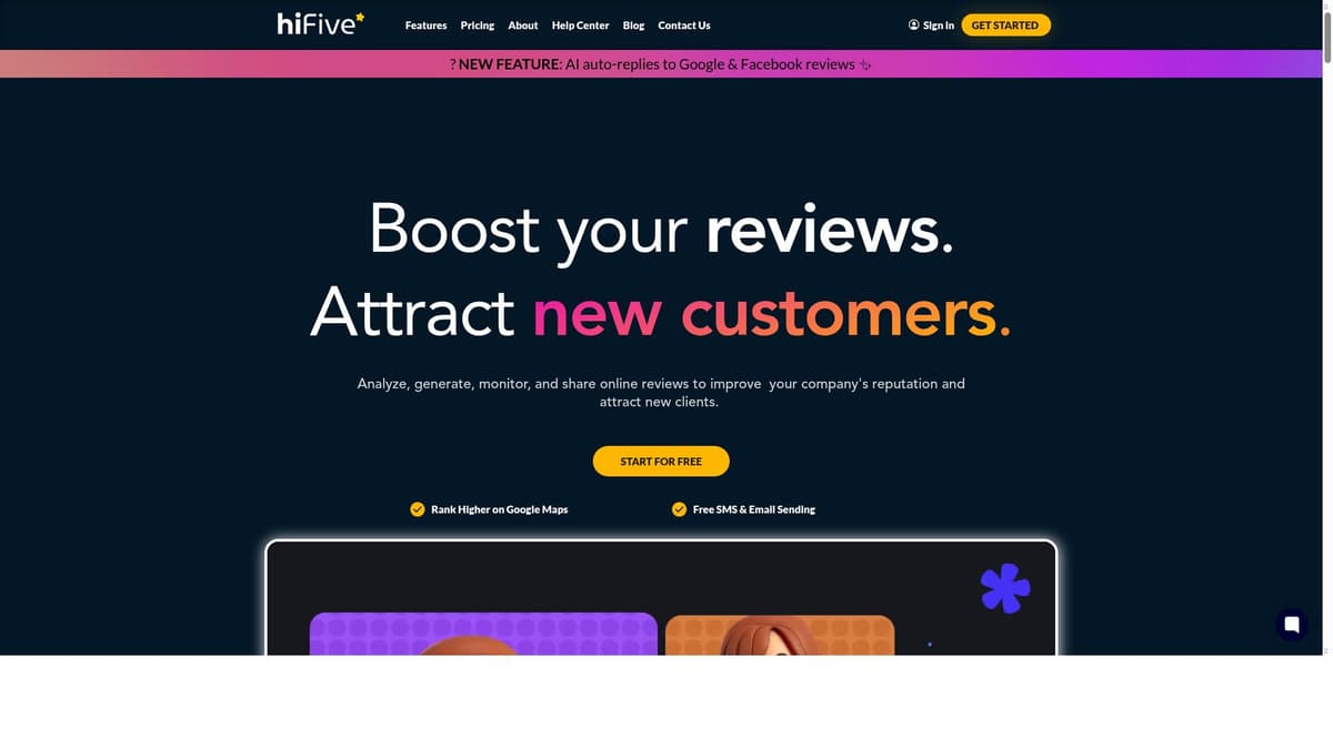 HiFiveStar - Reviews and Online Reputation Management Software (ORM) 