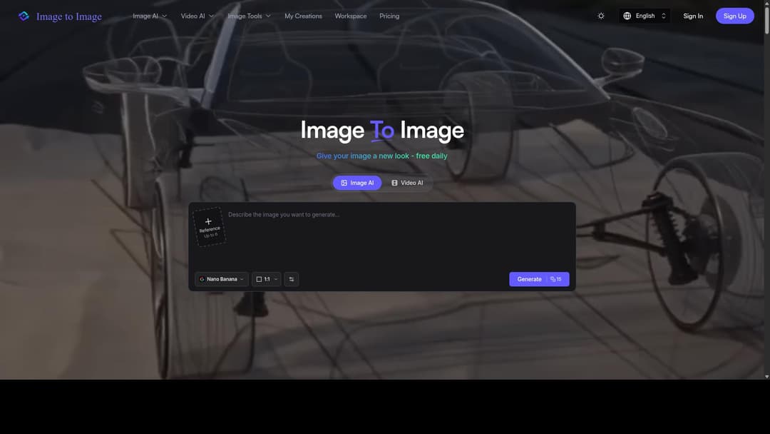 Image To Image AI Review 2026 - Free Content Creation & Generation ...