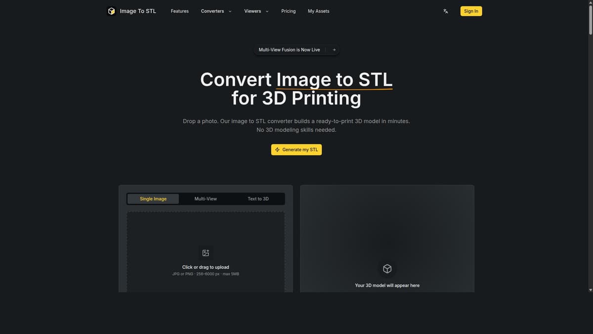 Image to STL Converter