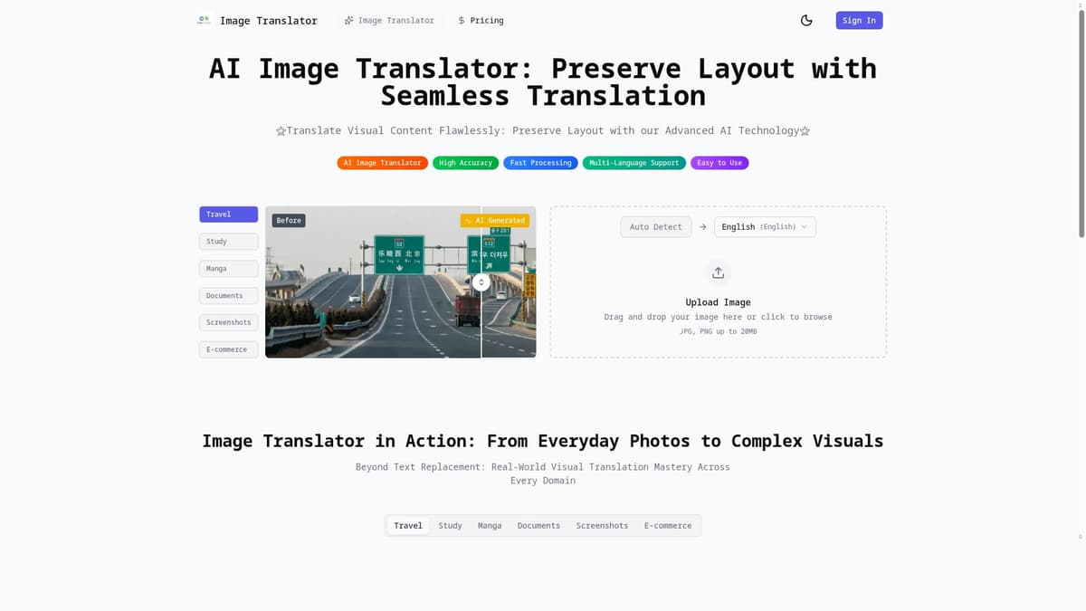 Image Translator AI