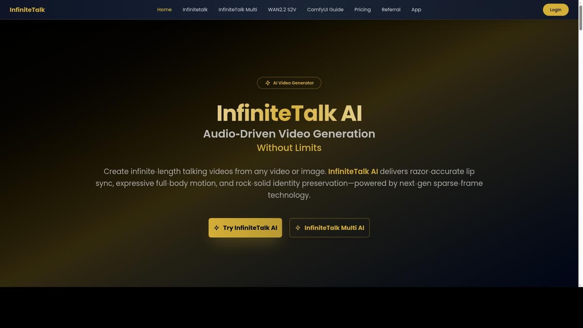 InfiniteTalk AI