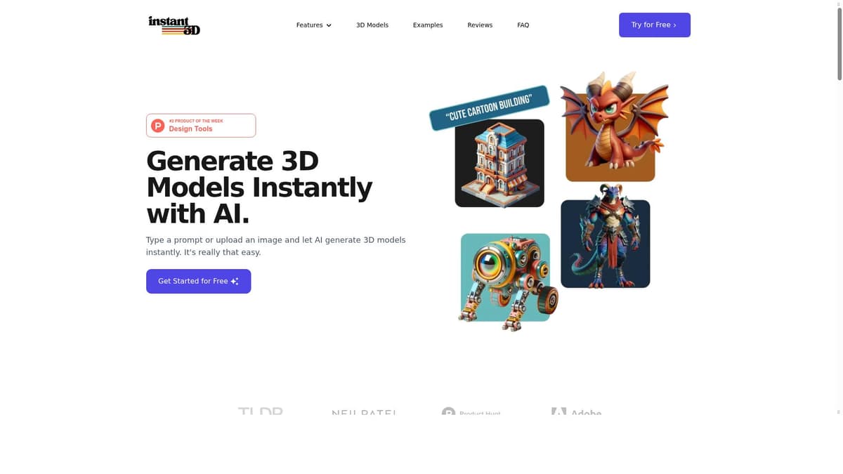 Instant3d.ai