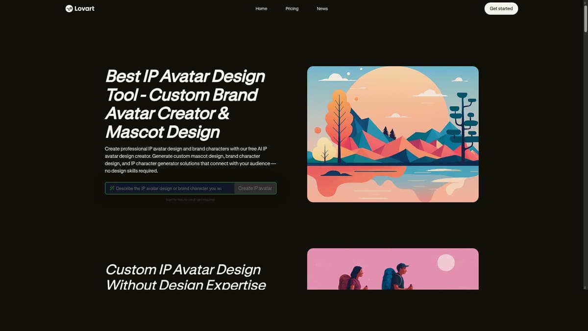 Lovart-Al Ip Avatar Design