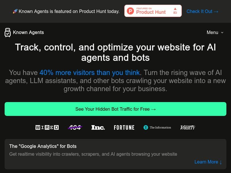 Known Agents