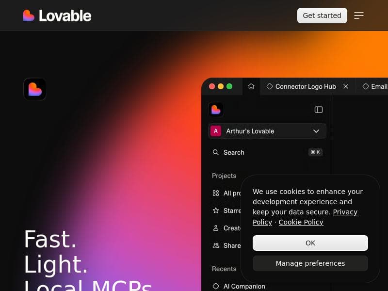 Lovable Desktop App