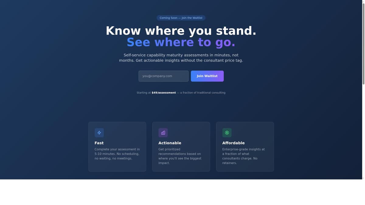 MaturityScore.io