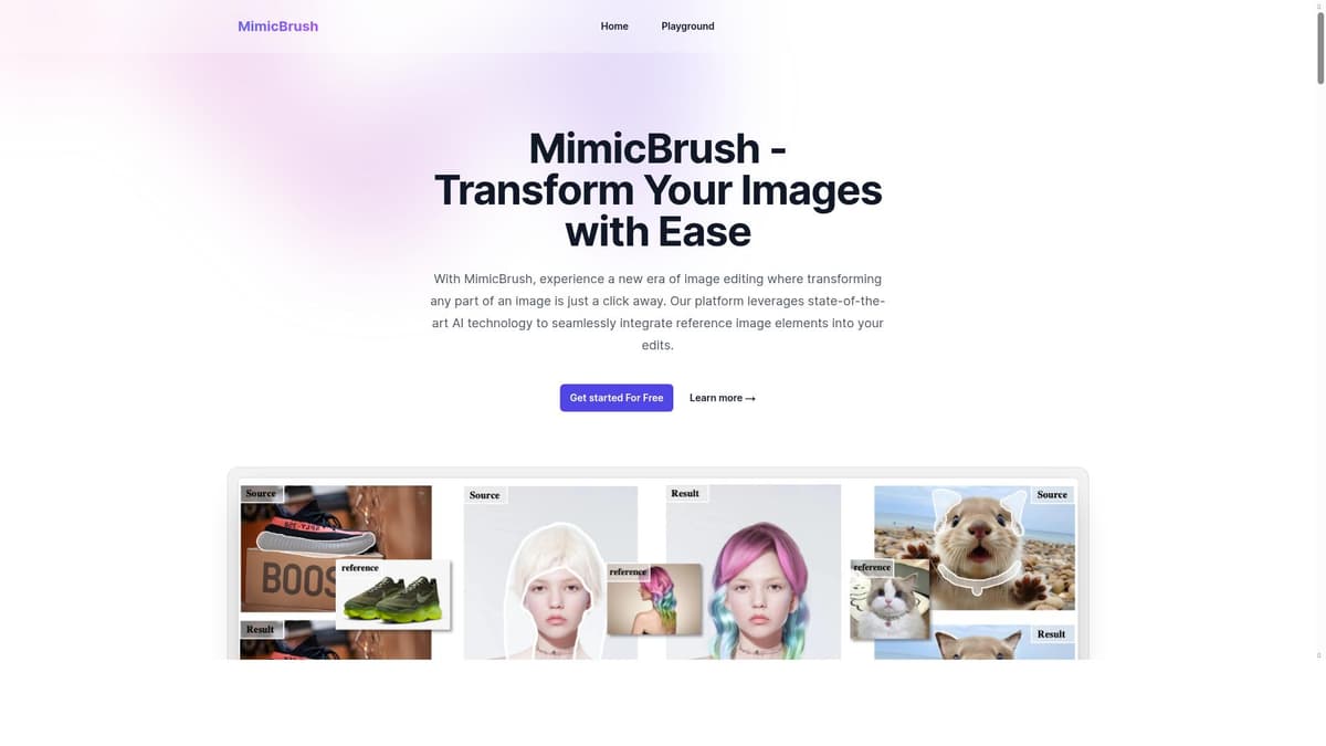 MimicBrush AI