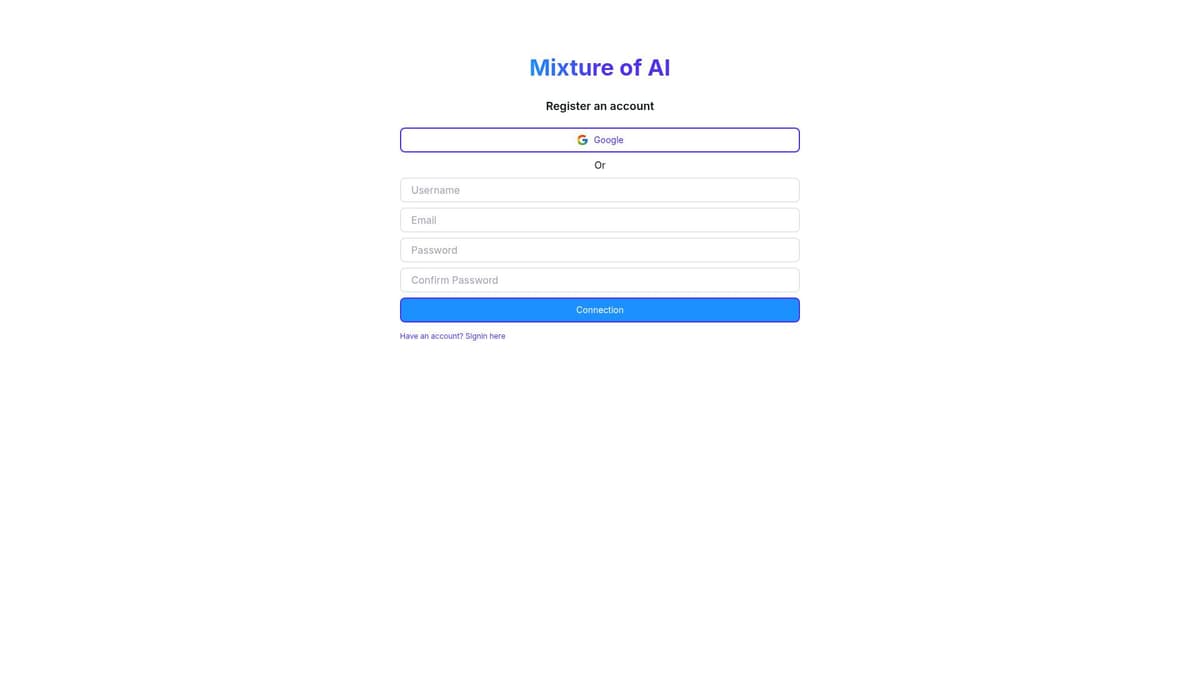 Humiris - Mixture of AI