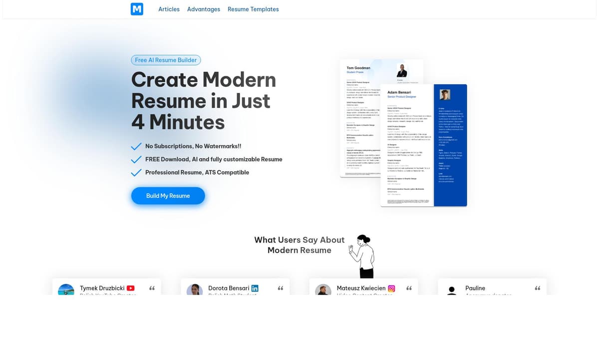 Modern Resume