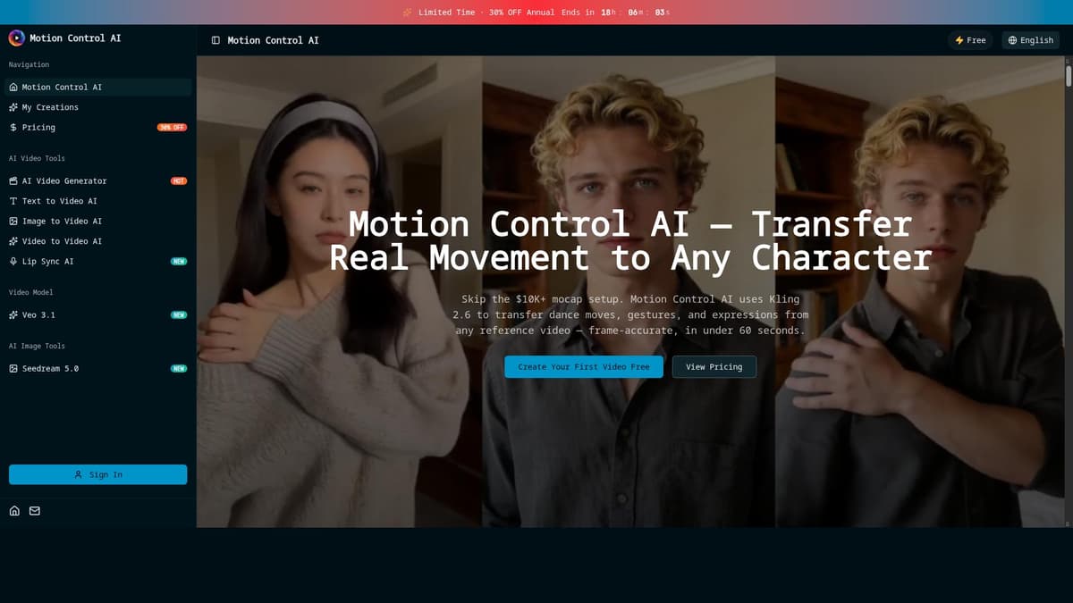 Motion Control AI