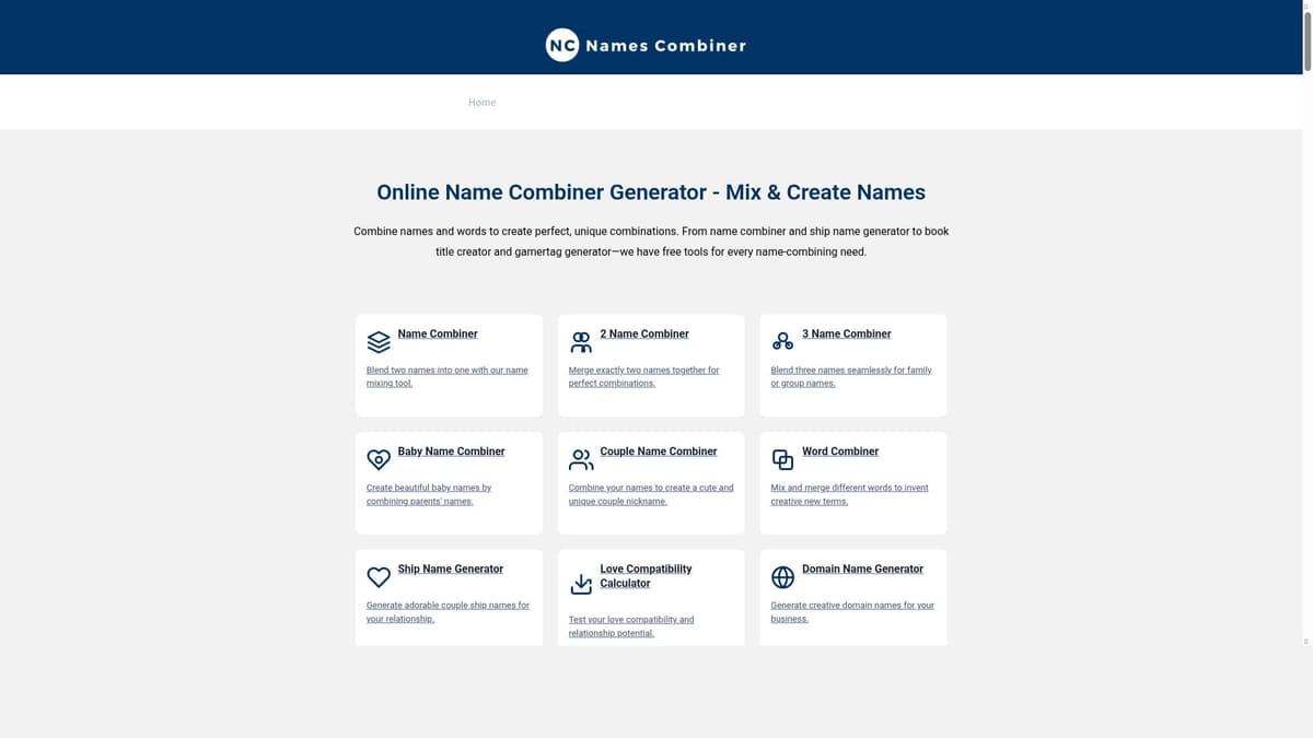 Names Combiner