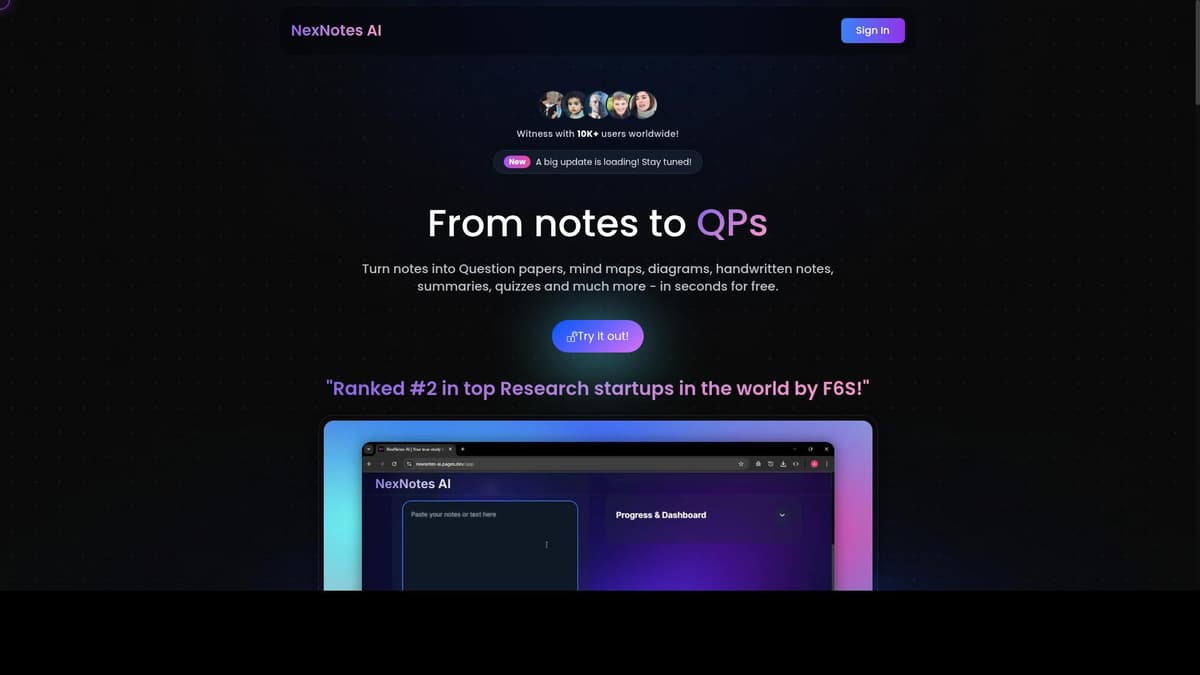 NexNotes AI