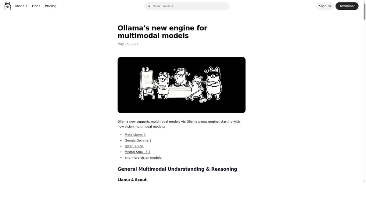 Ollama v0.19