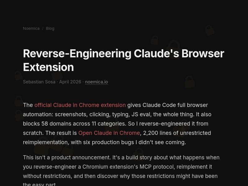 Open Claude in Chrome