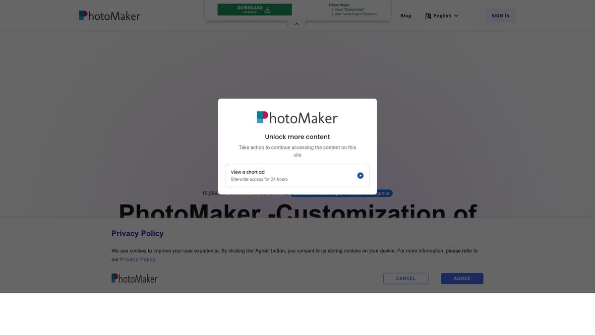 Photomaker - AI Image Generator