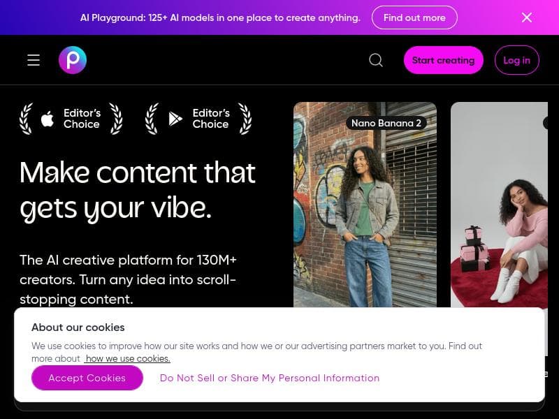 Picsart Persona & Storyline  