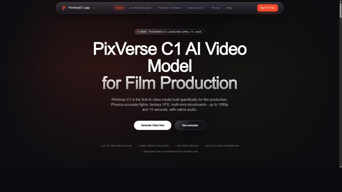 PixVerse C1